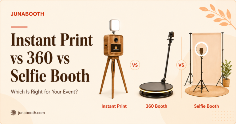 Photo Booth in Patna: Instant Print vs 360 vs Selfie Booth