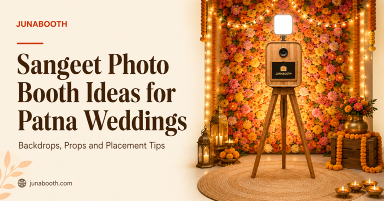 Sangeet Photo Booth Ideas for Patna Weddings